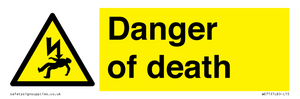 Danger of death